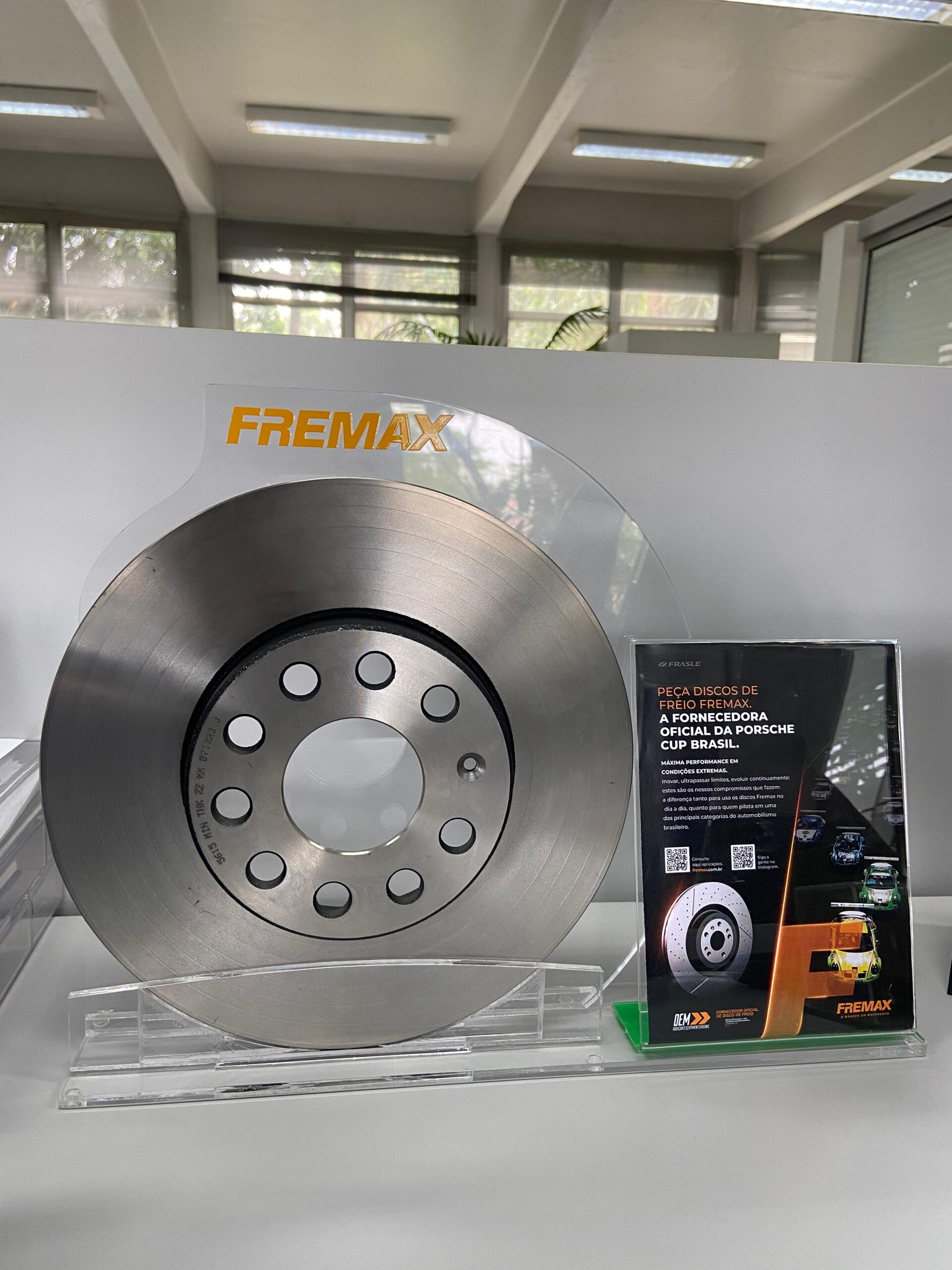 display disco de freio de carro Expositor em Acrílico para Peças Automotivas